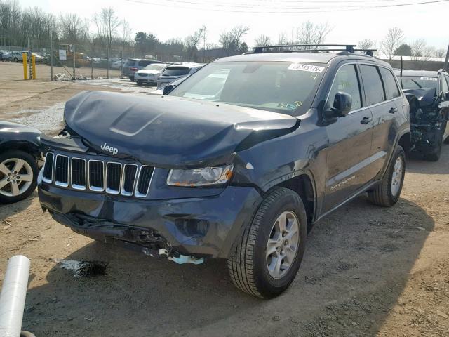 1C4RJFAG6EC123424 - 2014 JEEP GRAND CHER GRAY photo 2