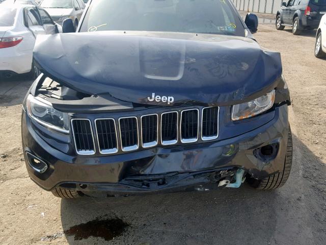 1C4RJFAG6EC123424 - 2014 JEEP GRAND CHER GRAY photo 7