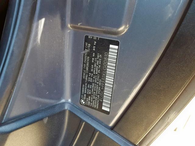 4USCH9331XLG00810 - 1999 BMW Z3 2.3 GRAY photo 10