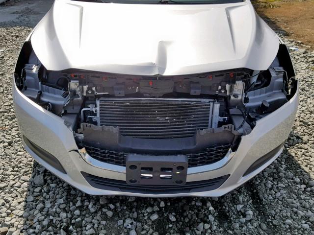 1G11C5SL4EF118436 - 2014 CHEVROLET MALIBU 1LT ვერცხლისფერი ფოტო 9