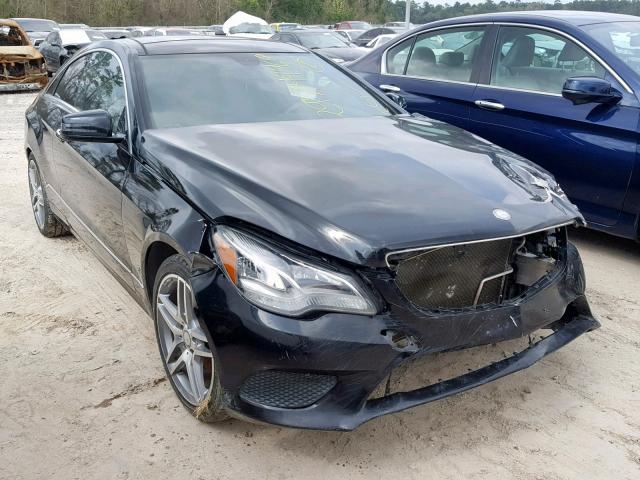 WDDKJ5KB2EF238492 - 2014 MERCEDES-BENZ E 350 BLACK photo 1