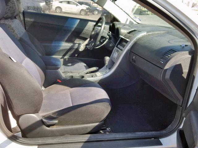 JTKDE167780233536 - 2008 TOYOTA SCION TC WHITE photo 5