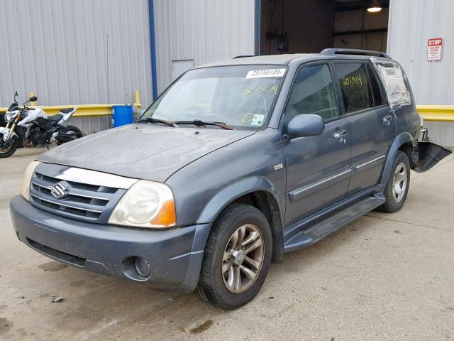 JS3TY92V644107461 - 2004 SUZUKI XL7 EX GRAY photo 2