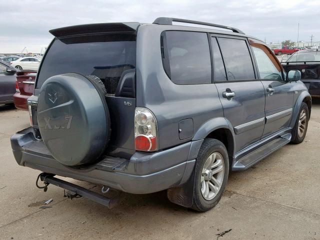 JS3TY92V644107461 - 2004 SUZUKI XL7 EX GRAY photo 4