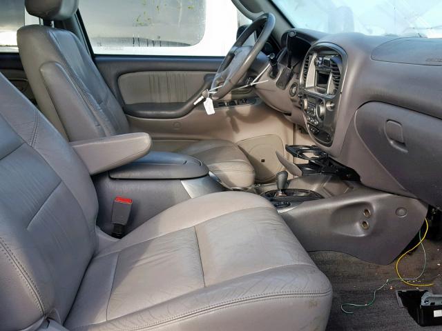 5TDBT48A81S010374 - 2001 TOYOTA SEQUOIA LI SILVER photo 5