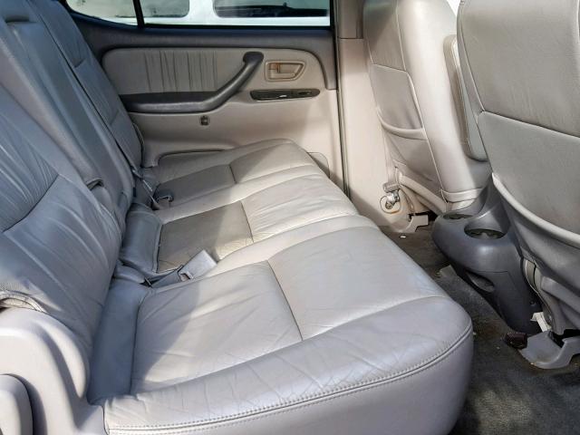 5TDBT48A81S010374 - 2001 TOYOTA SEQUOIA LI SILVER photo 6