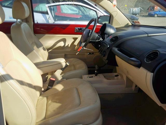 3VWSR31C86M414350 - 2006 VOLKSWAGEN NEW BEETLE Rot Foto 5