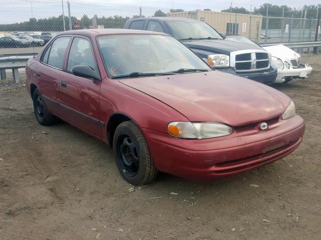 1Y1SK5285YZ436851 - 2000 CHEVROLET GEO PRIZM BURGUNDY photo 1