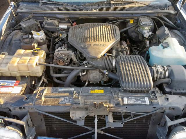 1G1BL52W9SR120837 - 1995 CHEVROLET CAPRICE CL BLUE photo 7