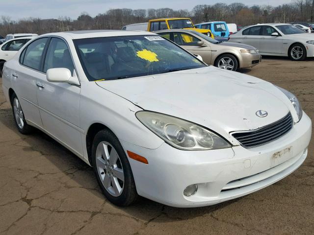 JTHBA30G555090047 - 2005 LEXUS ES 330 WHITE photo 1