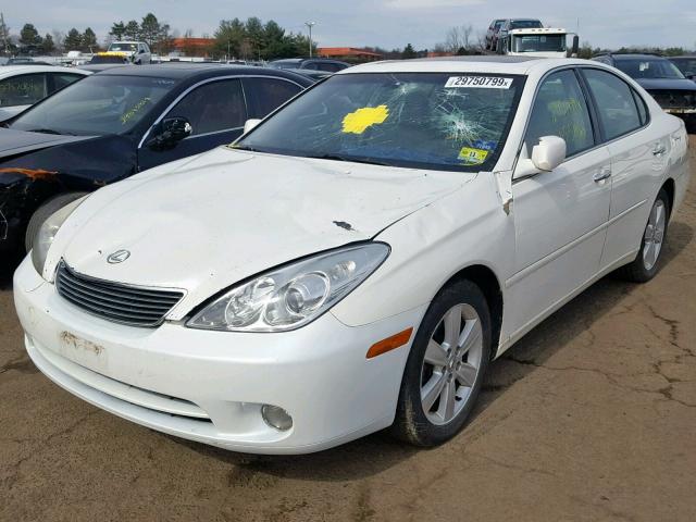 JTHBA30G555090047 - 2005 LEXUS ES 330 WHITE photo 2