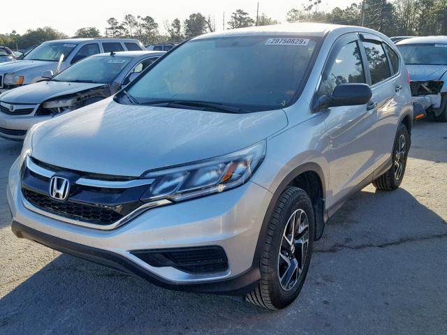 2HKRM3H47GH534193 - 2016 HONDA CR-V SE SILVER photo 2