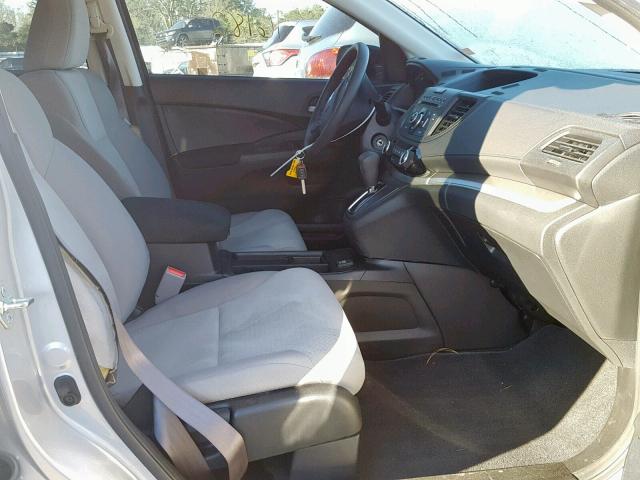 2HKRM3H47GH534193 - 2016 HONDA CR-V SE SILVER photo 5