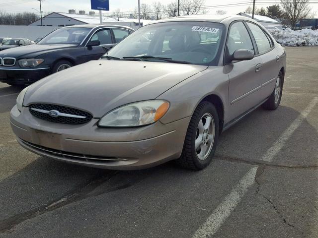 1FAFP55U53G130890 - 2003 FORD TAURUS SES TAN photo 2