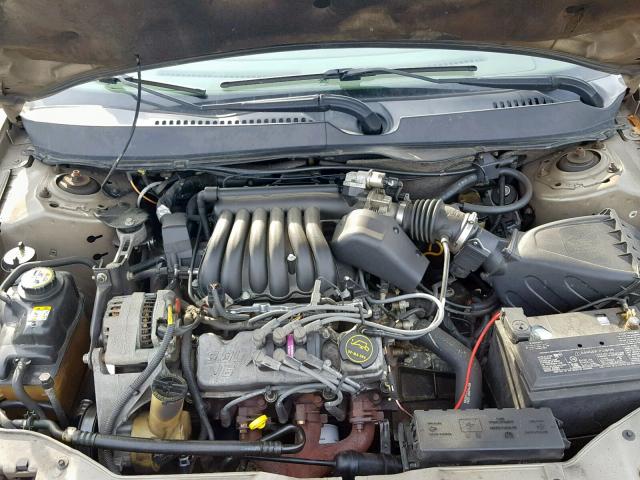 1FAFP55U53G130890 - 2003 FORD TAURUS SES TAN photo 7