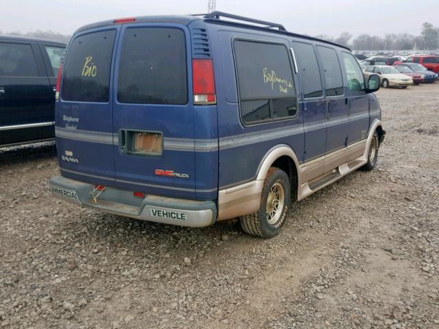 1GDFG15R7V1011951 - 1997 GMC SAVANA RV BLUE photo 4