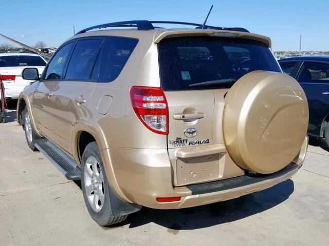 JTMYF4DV1AD024347 - 2010 TOYOTA RAV4 LIMIT GOLD photo 3