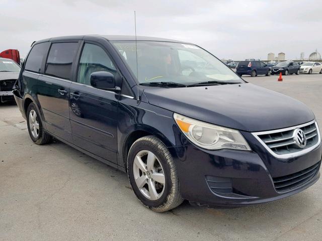 2V4RW3D19AR281786 - 2010 VOLKSWAGEN ROUTAN SE BLUE photo 1