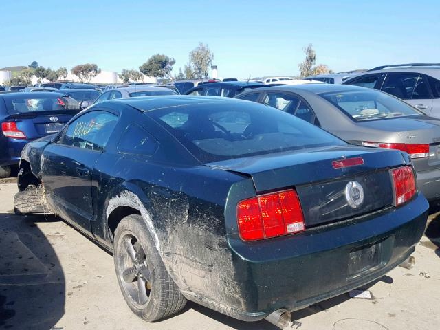 1ZVHT82H685202297 - 2008 FORD MUSTANG GT GREEN photo 3