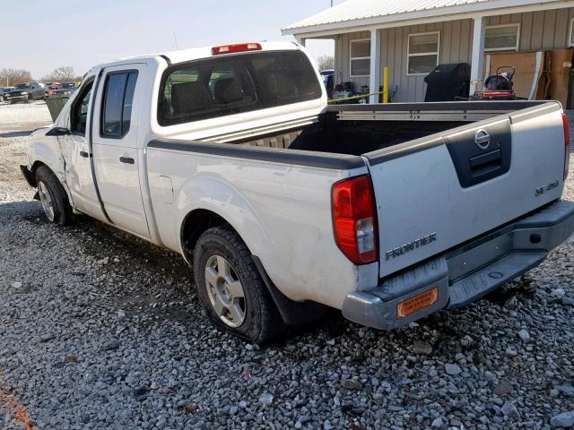 1N6AD09W98C432481 - 2008 NISSAN FRONTIER C WHITE photo 3