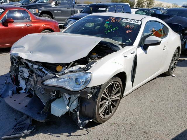 JF1ZNAA18G8707404 - 2016 TOYOTA SCION FR-S WHITE photo 2