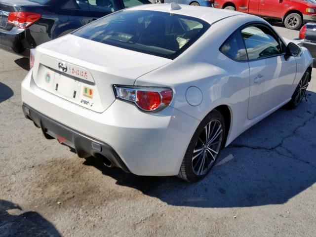 JF1ZNAA18G8707404 - 2016 TOYOTA SCION FR-S WHITE photo 4