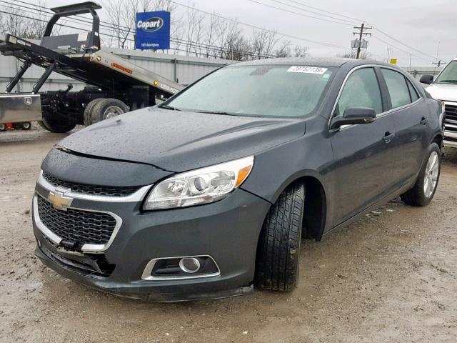 1G11E5SL6EF161427 - 2014 CHEVROLET MALIBU 2LT BLACK photo 2