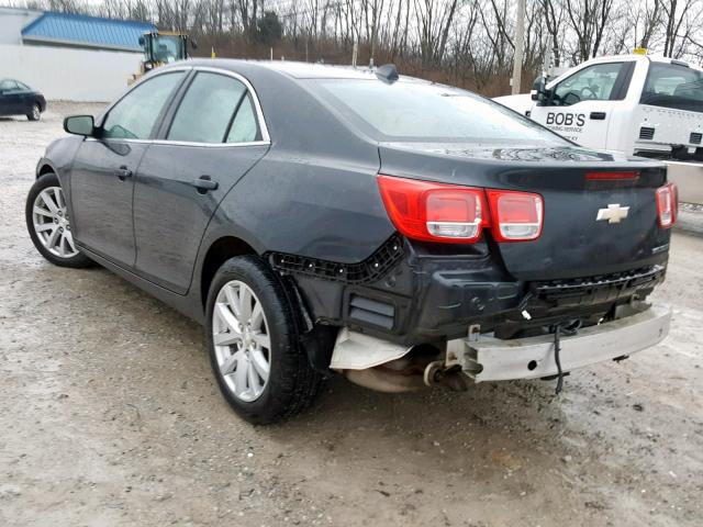 1G11E5SL6EF161427 - 2014 CHEVROLET MALIBU 2LT BLACK photo 3