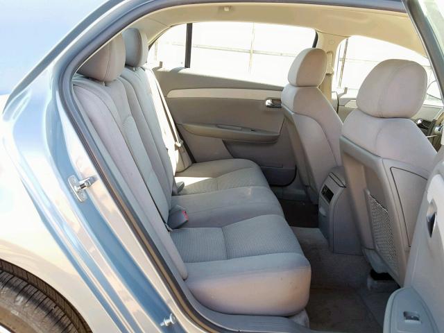 1G1ZG57B89F168382 - 2009 CHEVROLET MALIBU LS BLUE photo 6