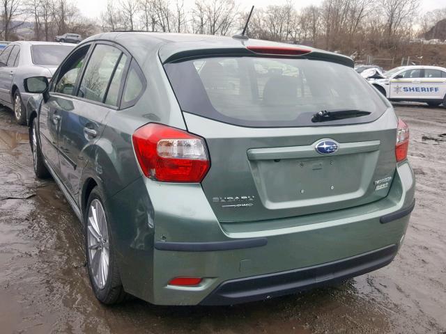 JF1GPAM60FH201959 - 2015 SUBARU IMPREZA LI GREEN photo 3