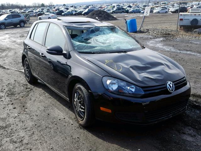 WVWDB7AJ5AW269959 - 2010 VOLKSWAGEN GOLF 黑色 照片 1