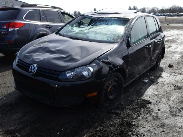 WVWDB7AJ5AW269959 - 2010 VOLKSWAGEN GOLF 黑色 照片 2
