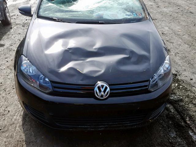 WVWDB7AJ5AW269959 - 2010 VOLKSWAGEN GOLF 黑色 照片 7