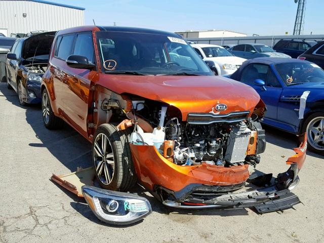 KNDJX3AA2J7586878 - 2018 KIA SOUL ! ORANGE photo 1