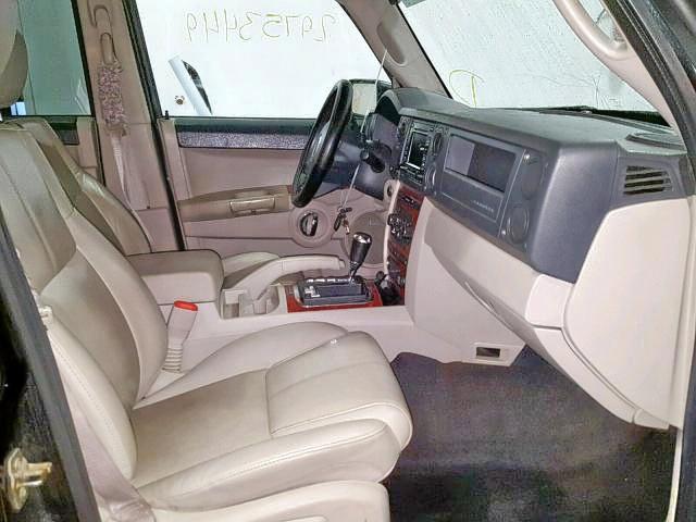 1J8HG58237C575115 - 2007 JEEP COMMANDER CHARCOAL photo 5
