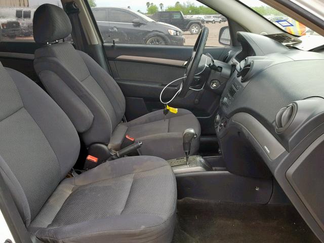 KL1TD56668B246035 - 2008 CHEVROLET AVEO BASE Ağ foto 5