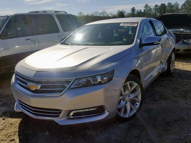 1G1105S36KU105171 - 2019 CHEVROLET IMPALA PRE SILVER photo 2