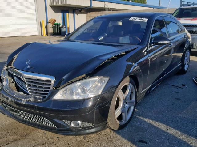 WDDNG71XX8A152370 - 2008 MERCEDES-BENZ S 550 BLACK photo 2