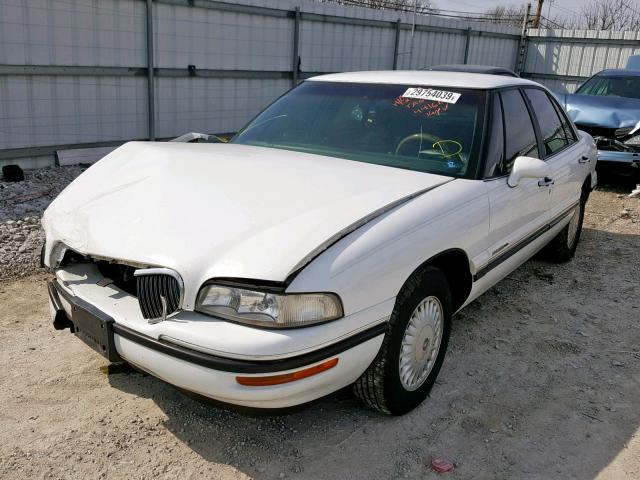 1G4HP52K8WH441603 - 1998 BUICK LESABRE CU WHITE photo 2