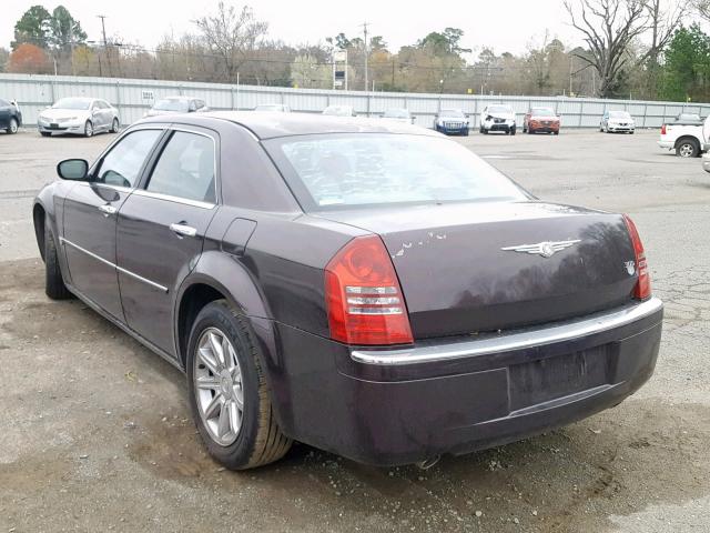 2C3JA63H45H519551 - 2005 CHRYSLER 300C BURGUNDY photo 3