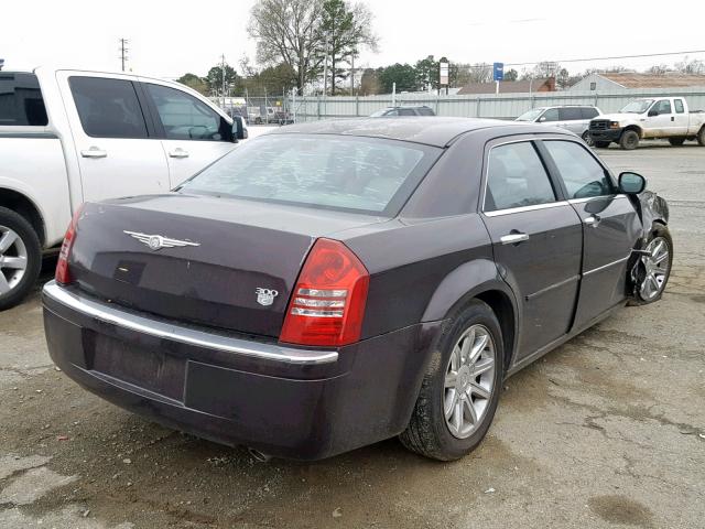 2C3JA63H45H519551 - 2005 CHRYSLER 300C BURGUNDY photo 4