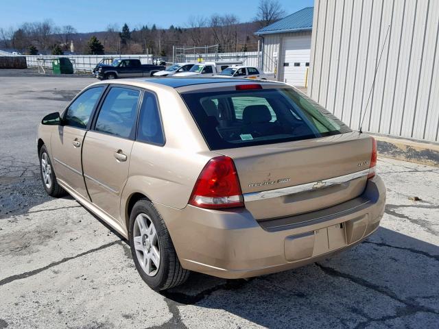 1G1ZT61806F200123 - 2006 CHEVROLET MALIBU MAX GOLD photo 3