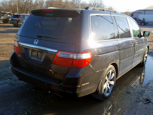 5FNRL38855B096226 - 2005 HONDA ODYSSEY TO BLACK photo 4