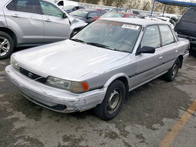JT2SV21E5M3451390 - 1991 TOYOTA CAMRY DLX 银色 照片 2