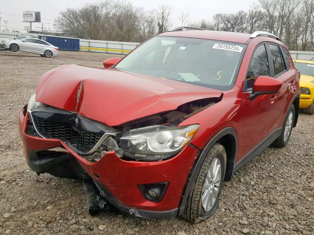 JM3KE4CY9E0325215 - 2014 MAZDA CX-5 TOURI RED photo 2