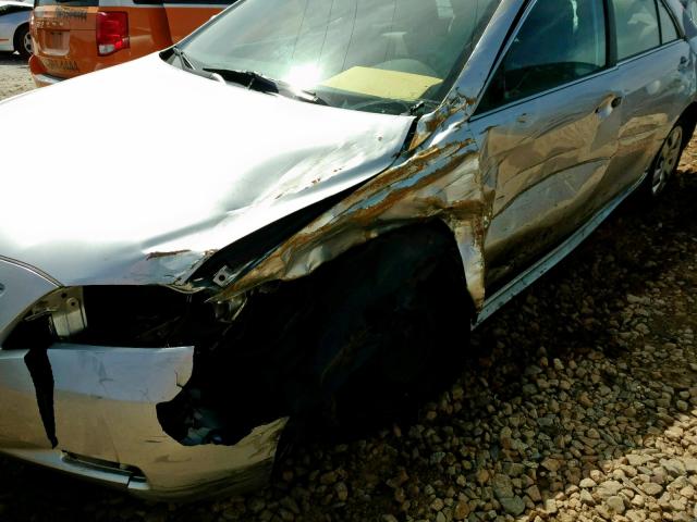 4T1BE46K59U312634 - 2009 TOYOTA CAMRY BASE SILVER photo 9