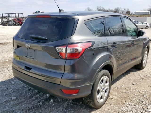 1FMCU0F73HUB75042 - 2017 FORD ESCAPE S GRAY photo 4