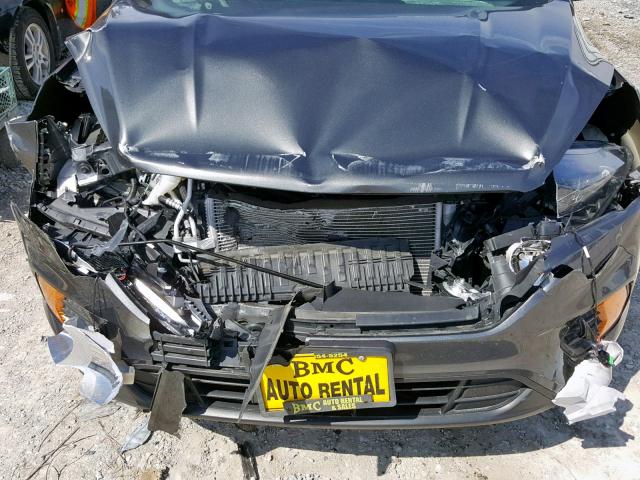 1FMCU0F73HUB75042 - 2017 FORD ESCAPE S GRAY photo 9