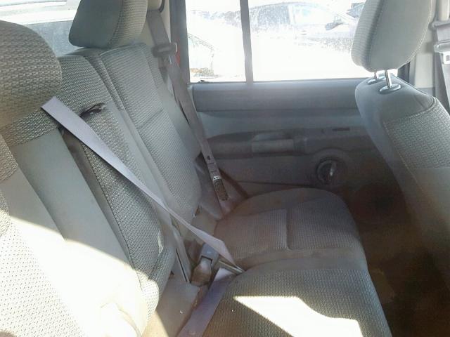 1J8HG48K56C225896 - 2006 JEEP COMMANDER BURGUNDY photo 6