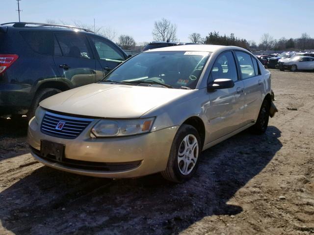 1G8AJ52FX5Z137430 - 2005 SATURN ION LEVEL GOLD photo 2